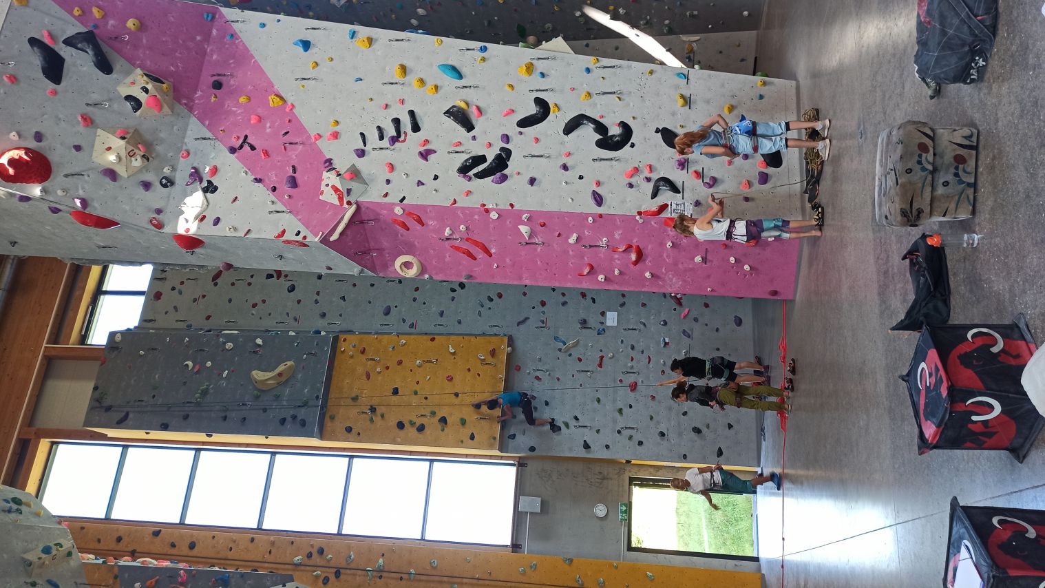 Kletterhalle indoor