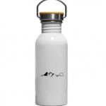 Trinkflasche Berglust mit Berglogo
