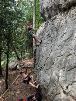 Arco Frauen klettern